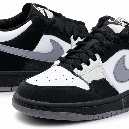 Nike Men's Low-Top Trainers, Multicolour Black Dark Grey White 085, 45