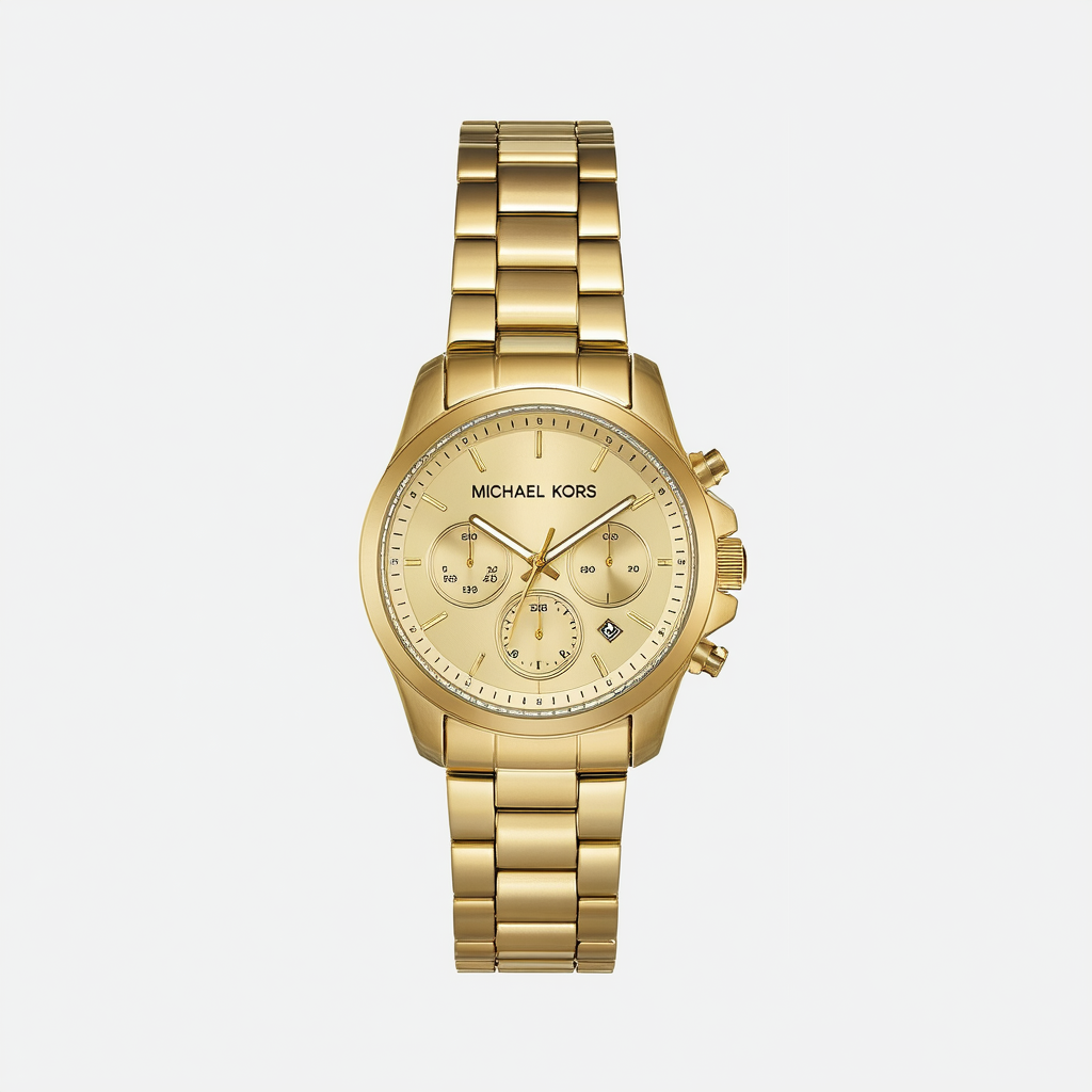 Michael Kors Men' sGage Gold-Tone Watch MK8491