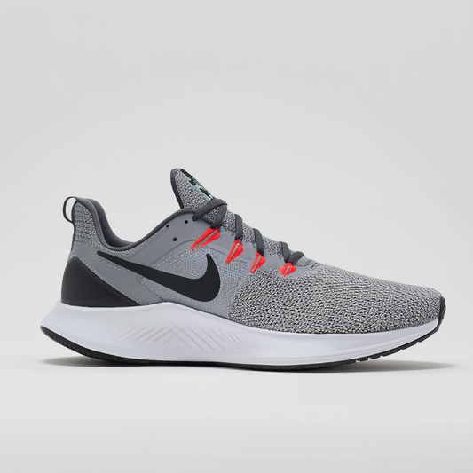 Nike Men's Revolution 4 Running Shoe, Wolf Grey/Gym red - Stealth, 14 4E US