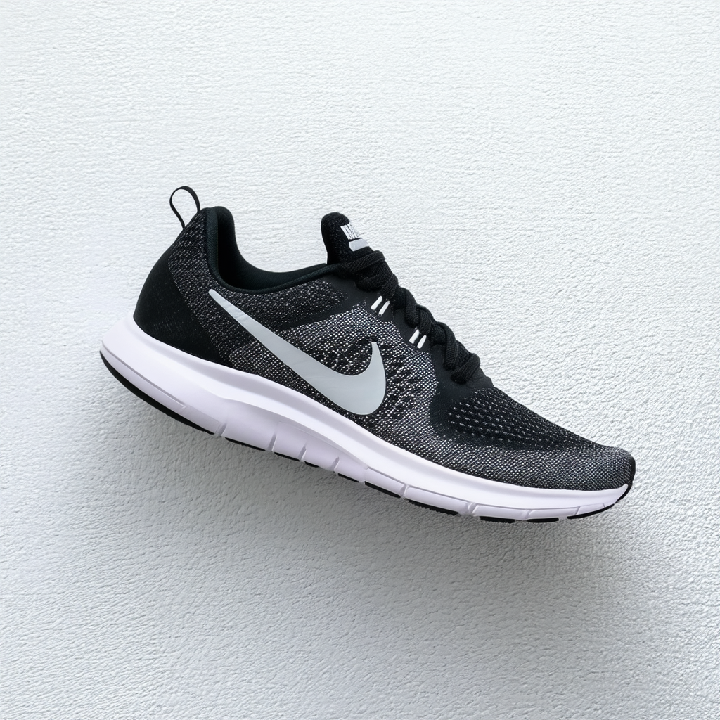 Nike Women's Flex Experience Run 8 Shoe, Black/White-Cool Grey-Reflective Silver, 9.5 Wide US