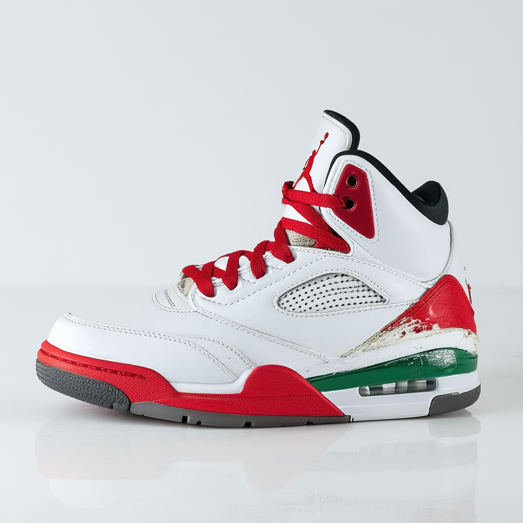 Jordan Spizike 315371 125 White/red/Green Size 12