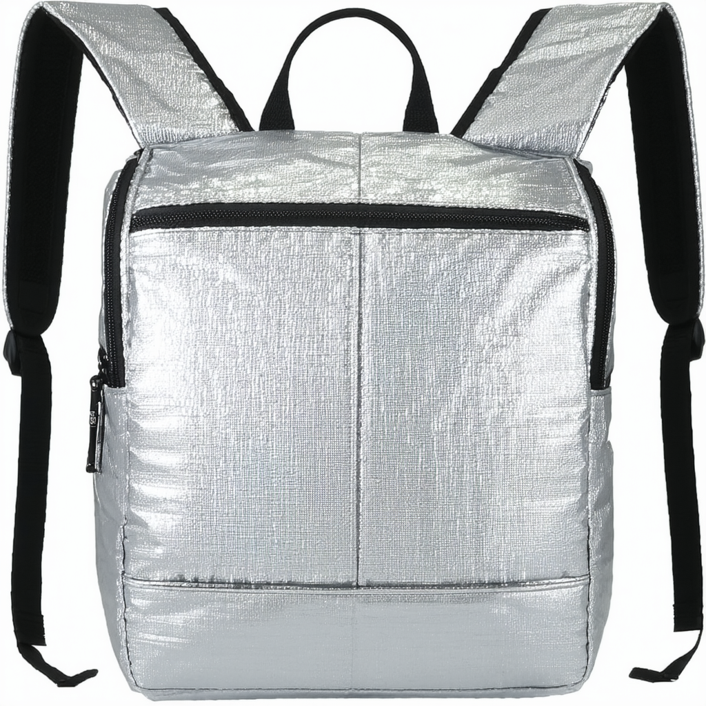 New Balance Women's Performance Backpack, One Size, Silver Metallic