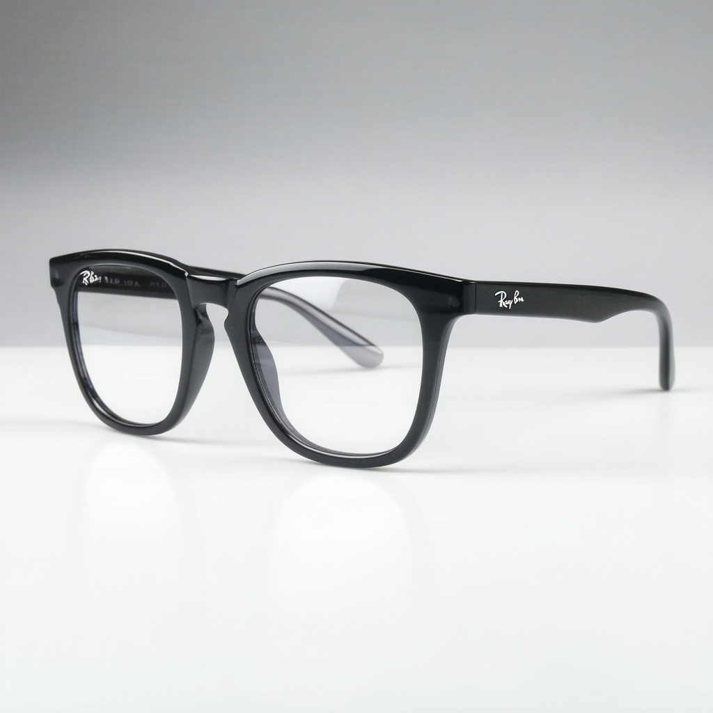 Ray-Ban Men's RX7055 Square Prescription Eyewear Frames