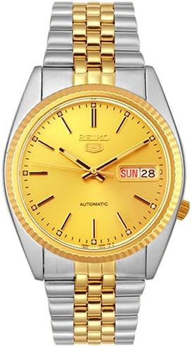 Seiko Men's SNXJ92 Two-Tone Automatic Day-Date Watch