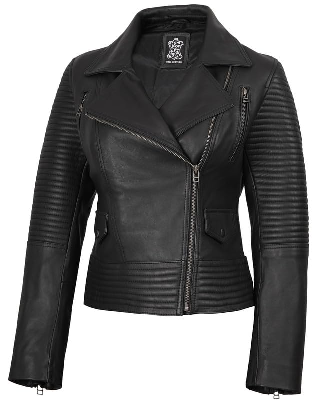 Edgy Cropped Leatherwear for Night Out Fashion