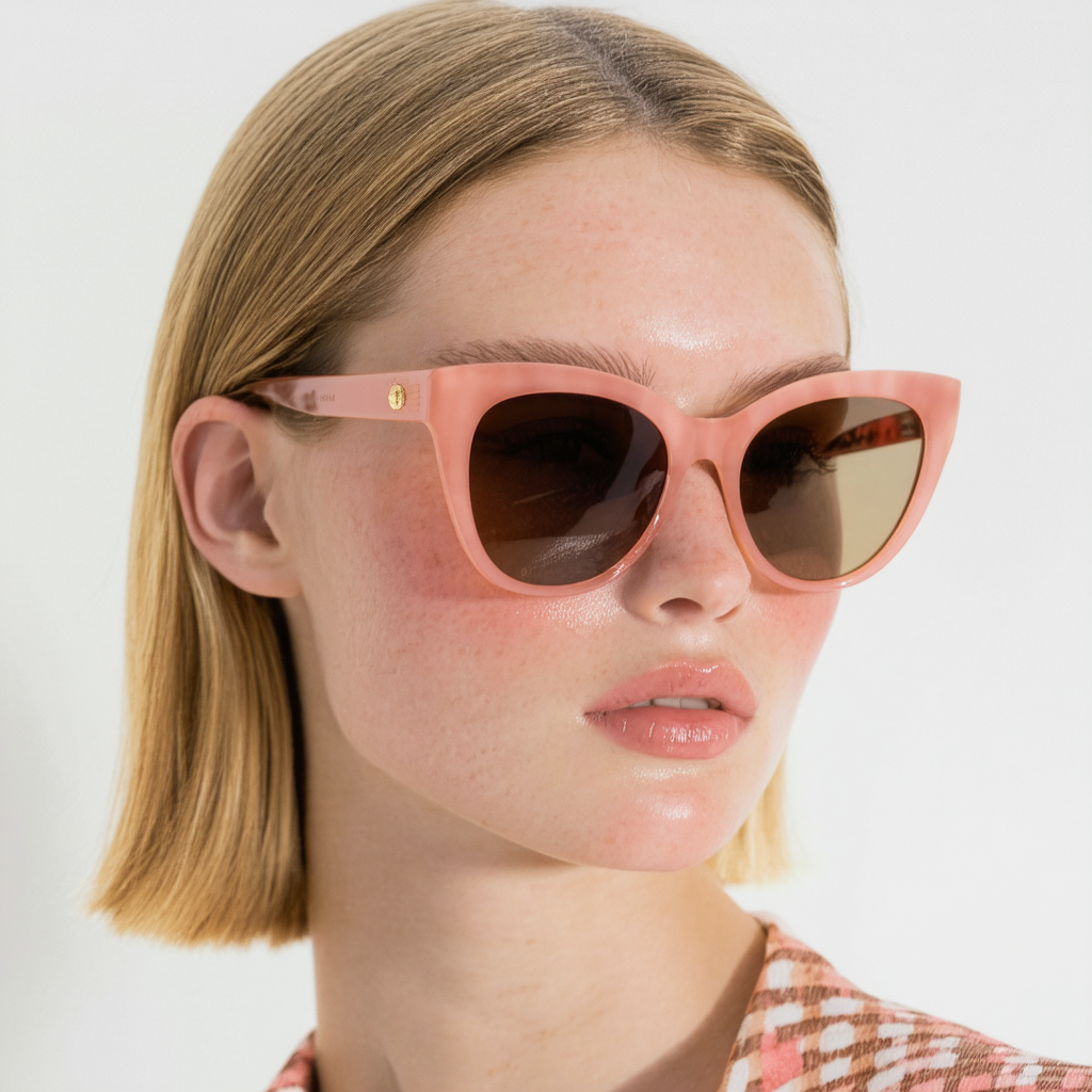 Michael Kors MK2097-379111 Sunglasses CAPE ELIZABETH Milky Coral Tort w/Pink Peach Grad 54mm