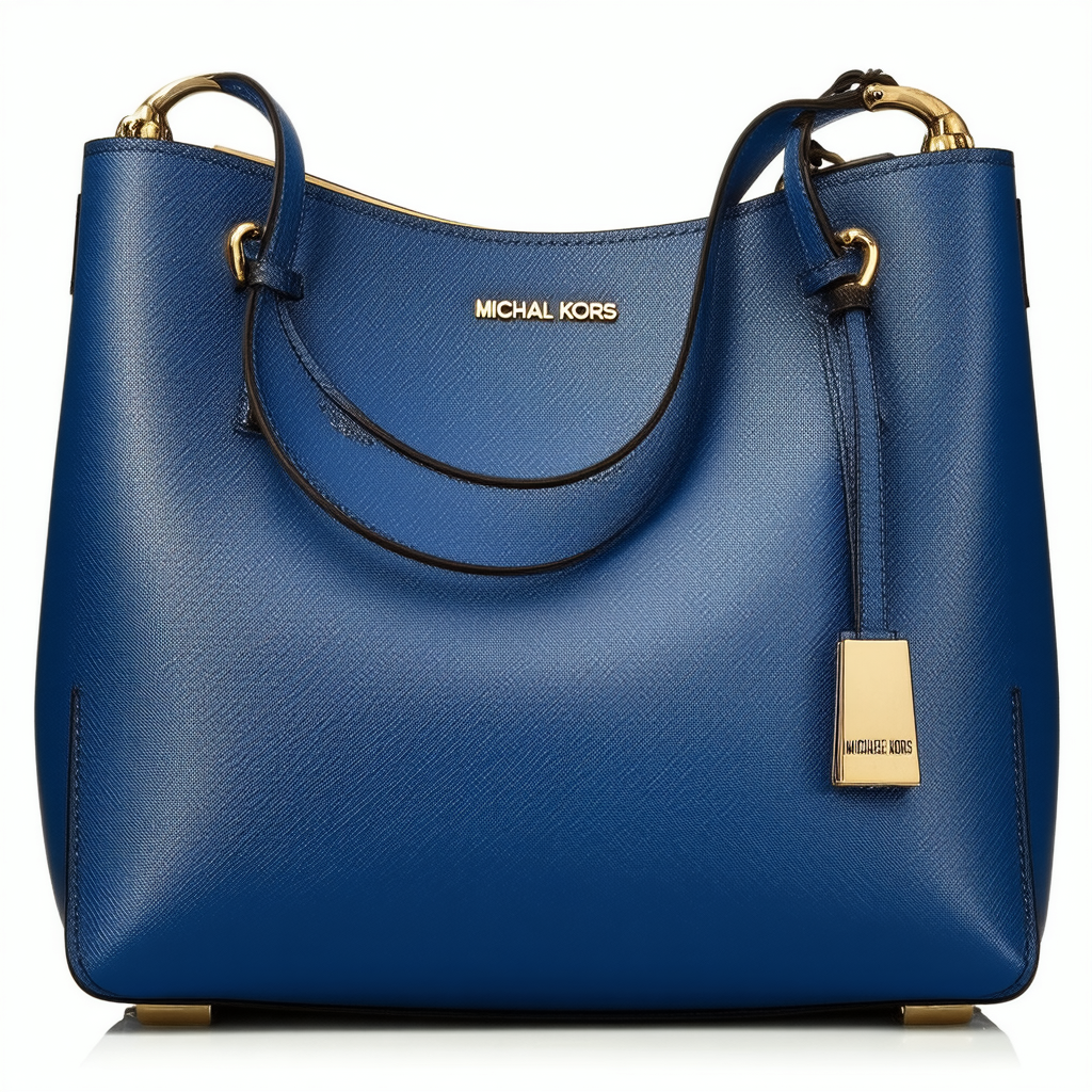 Michael Kors Portland Large Leather TZ Shoulder Bag (Mandarin)