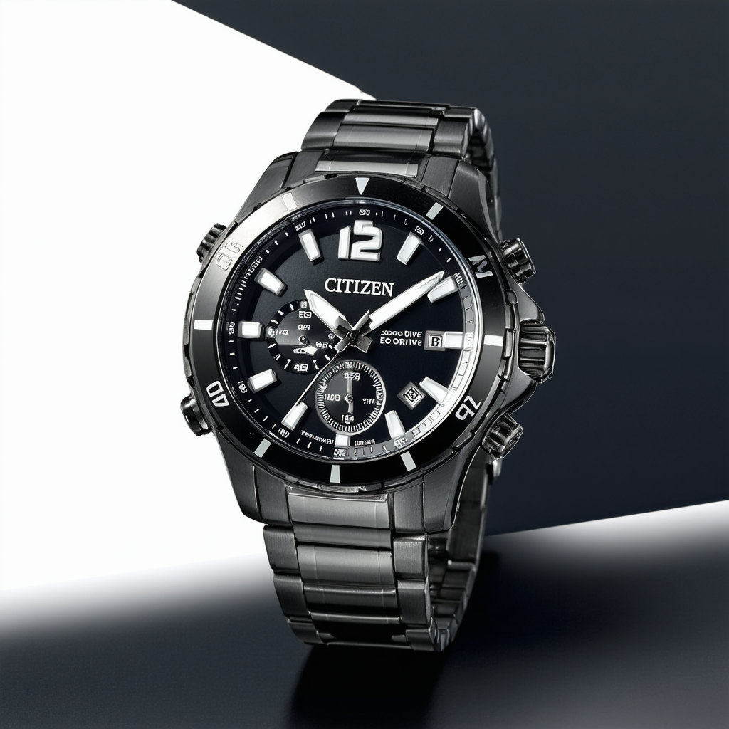 Citizen Men's BJ8075-58F Eco-Drive STX43 Shock-Proof Titanium Watch