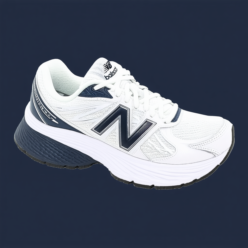 New Balance Men's 883 V1 Running Shoe, White/Navy, 12 D