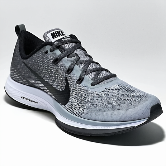 Nike Men's Dual Fusion Forever Cl Grey/Blk/Drk Gry/Chllng Rd Running Shoe 10 Men US