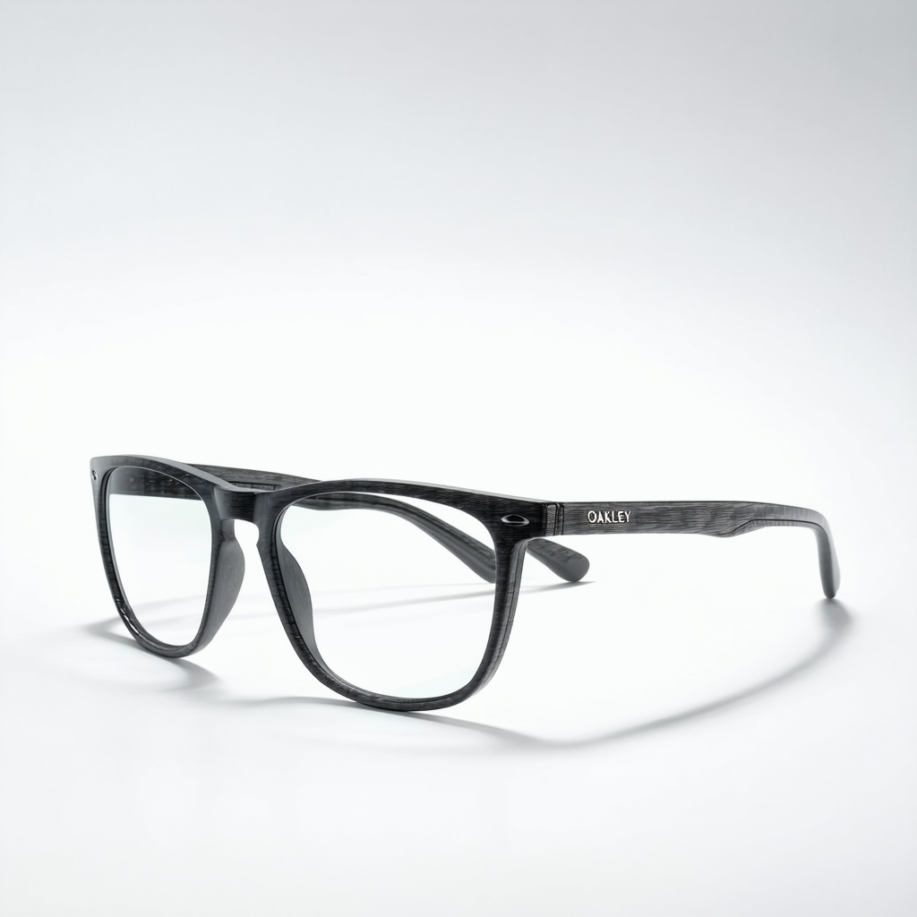 Oakley Men's Ox8149 Pitchman R Carbon Round Prescription Eyeglass Frames