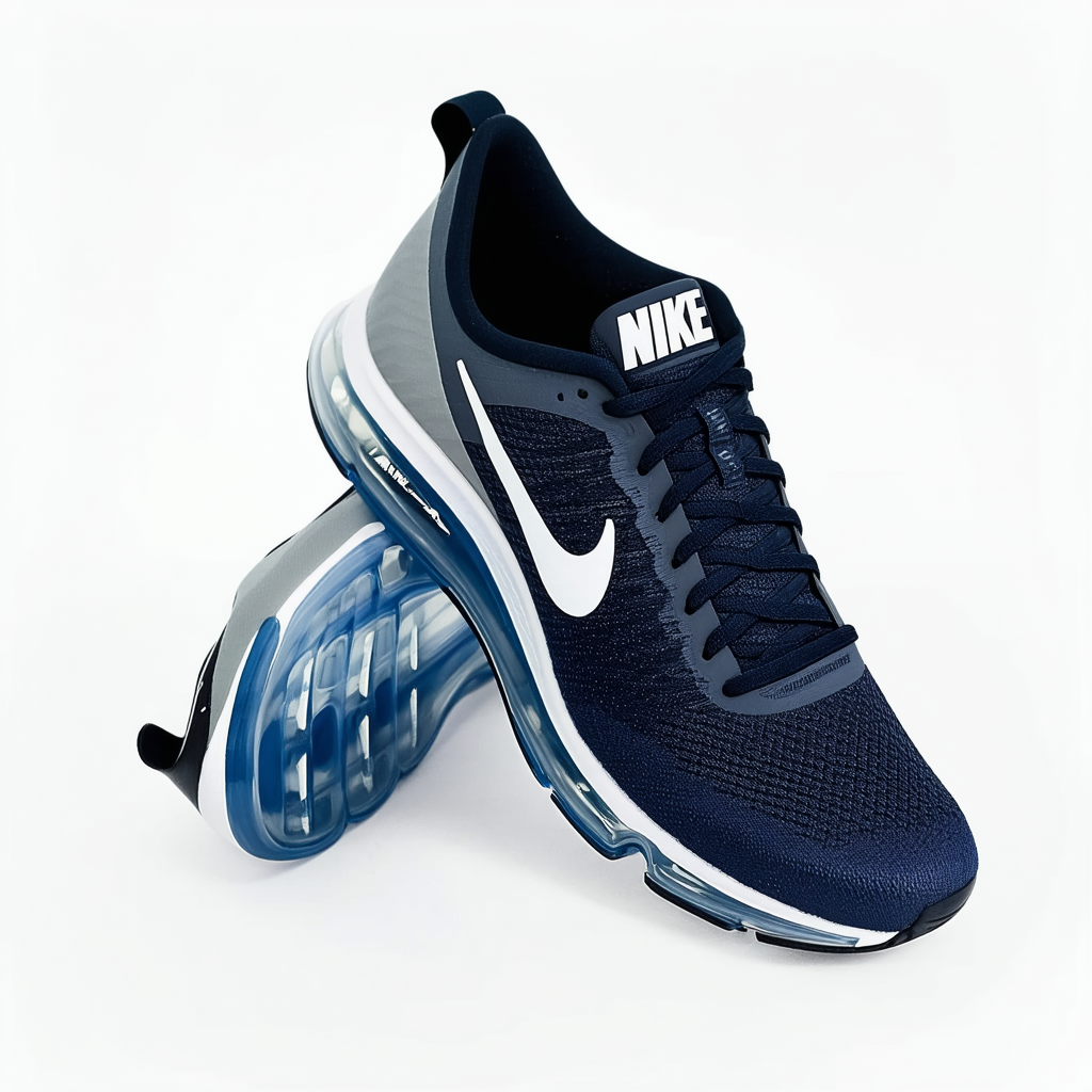 NIKE 806770-400 Men AIR MAX Excellerate 4 Midnight Navy/Wolf Grey/Black