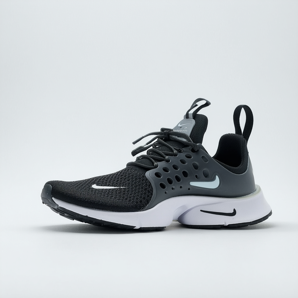 Nike Women’s Presto Fly Low-Top Sneakers (6.5 M US, Black/Cool Grey/Pure Platinum)