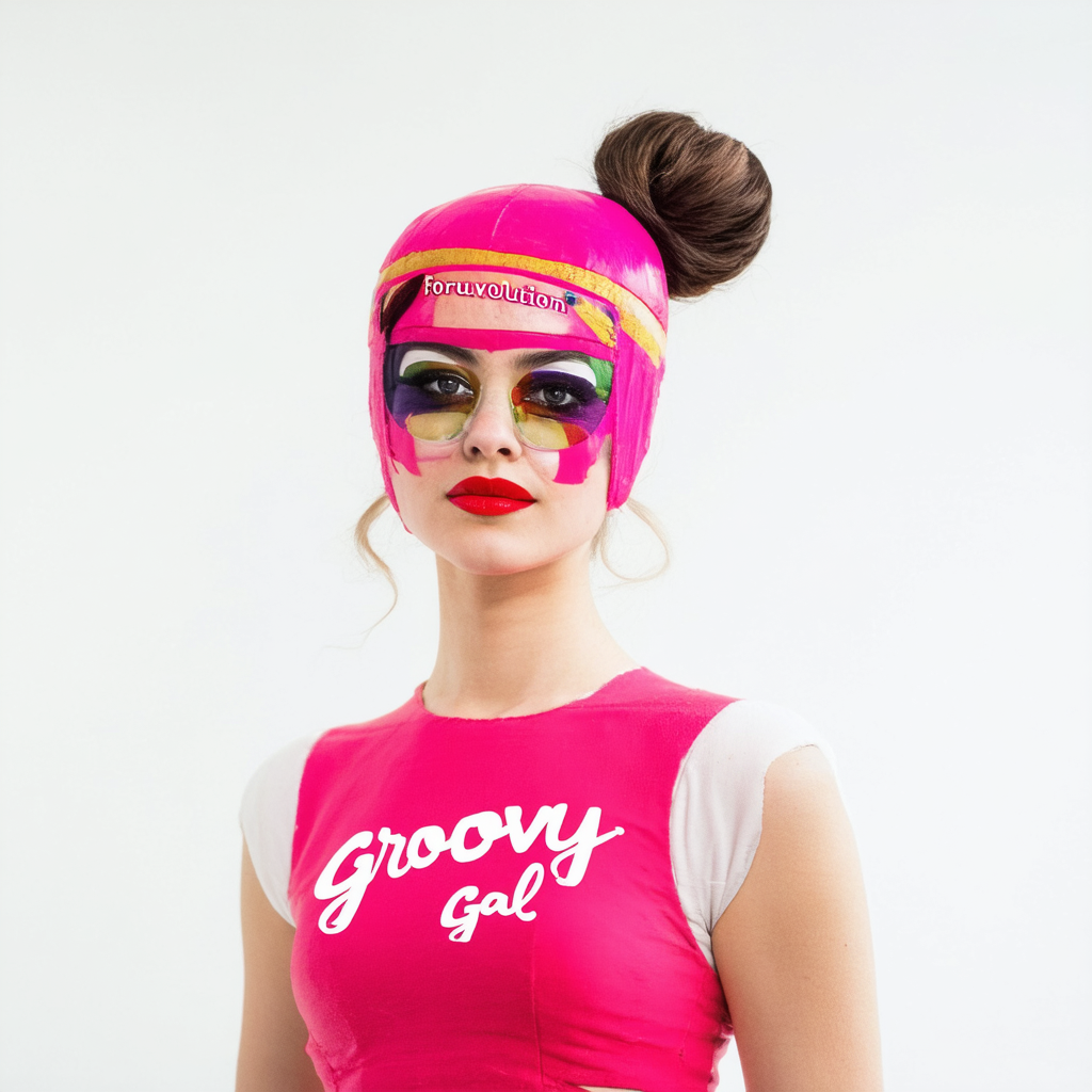 Forum 60's Revolution Groovy Gal Costume