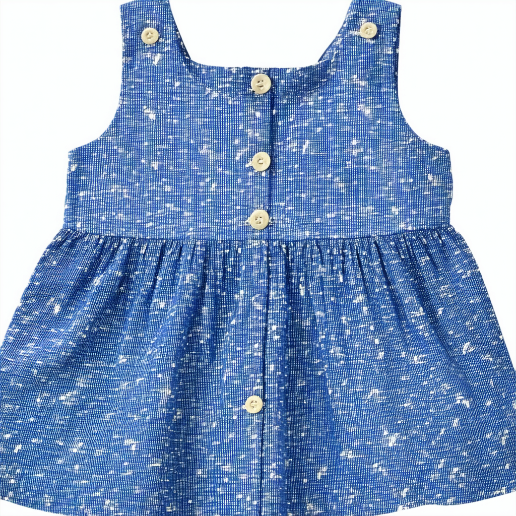 Nautica Girls Patterned Sleeveless Dress