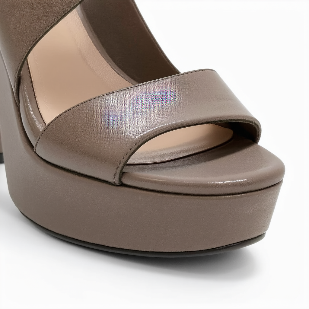 Michael Michael Kors Women's Carla Platform, Taupe, 6 M US