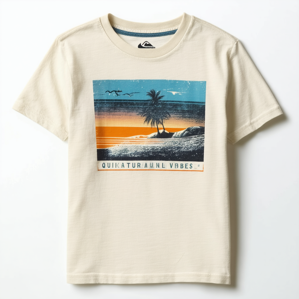 Quiksilver Boys' Hi Natural Vibes Youth Tee