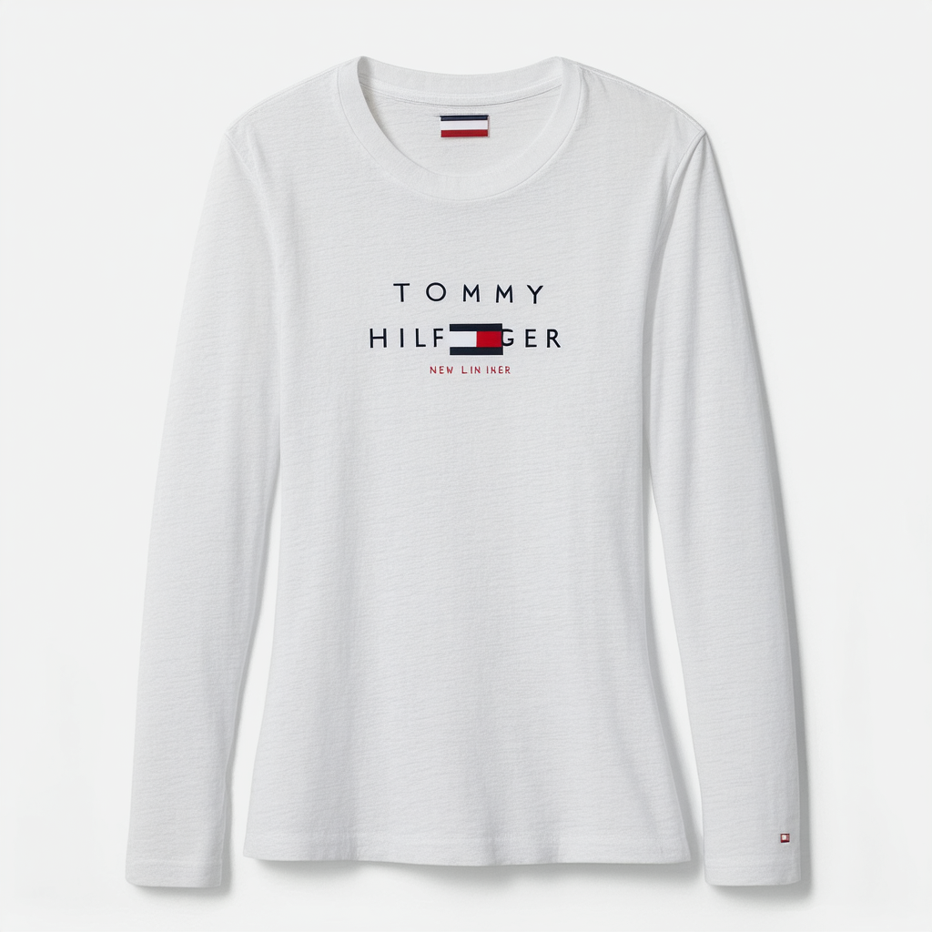 Tommy Hilfiger Women's New Line Crew-Neck T-Shirt