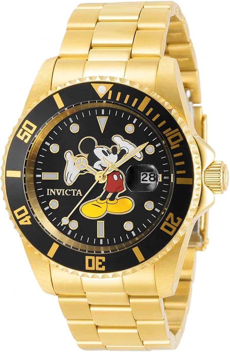 Invicta Disney Mickey Mouse Black Dial Men's Watch 32384