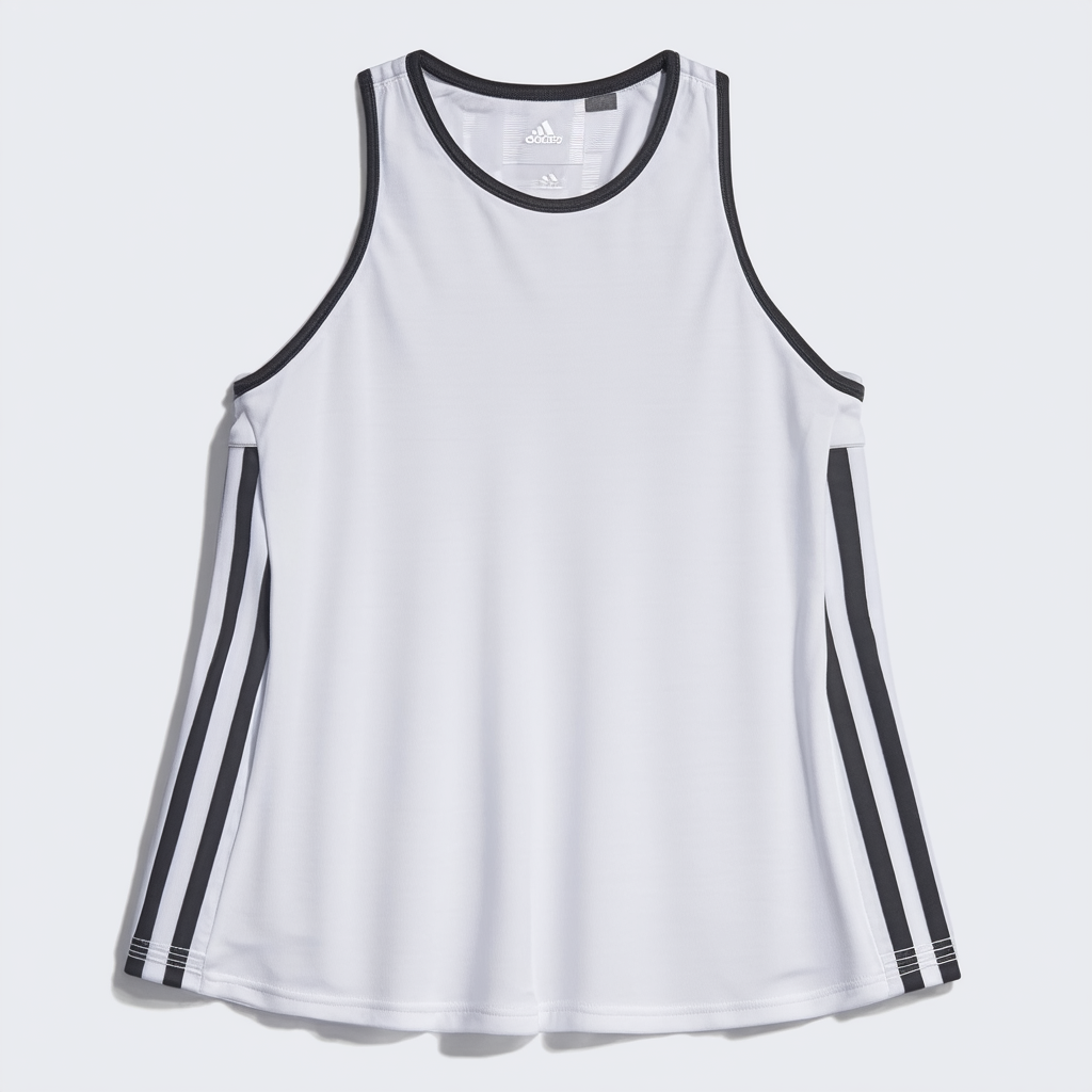 adidas Girls' 3 Stripe Tank Dress