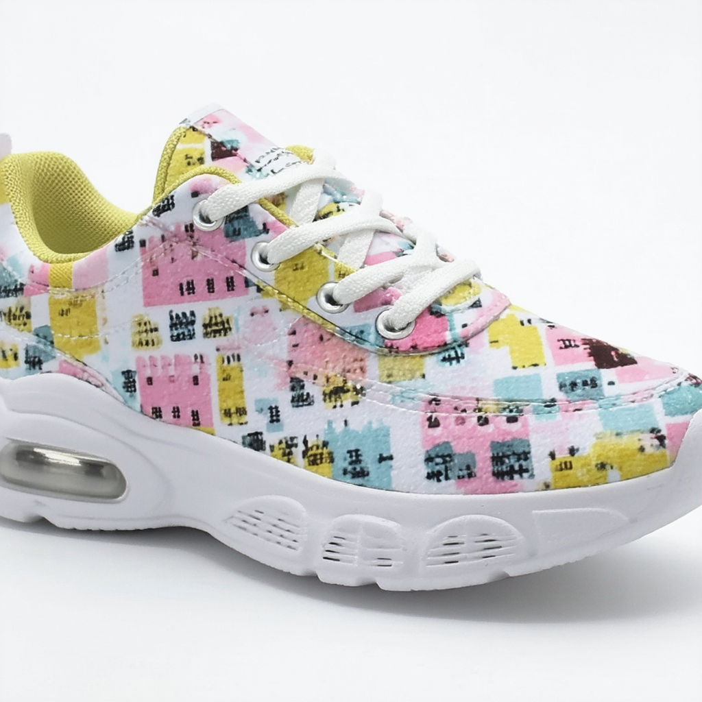 Women's Fashion Sneakers Shoes Cute Print Fashion Soft Sole Travel Shoes Non Slip Lazy Casual Shoes