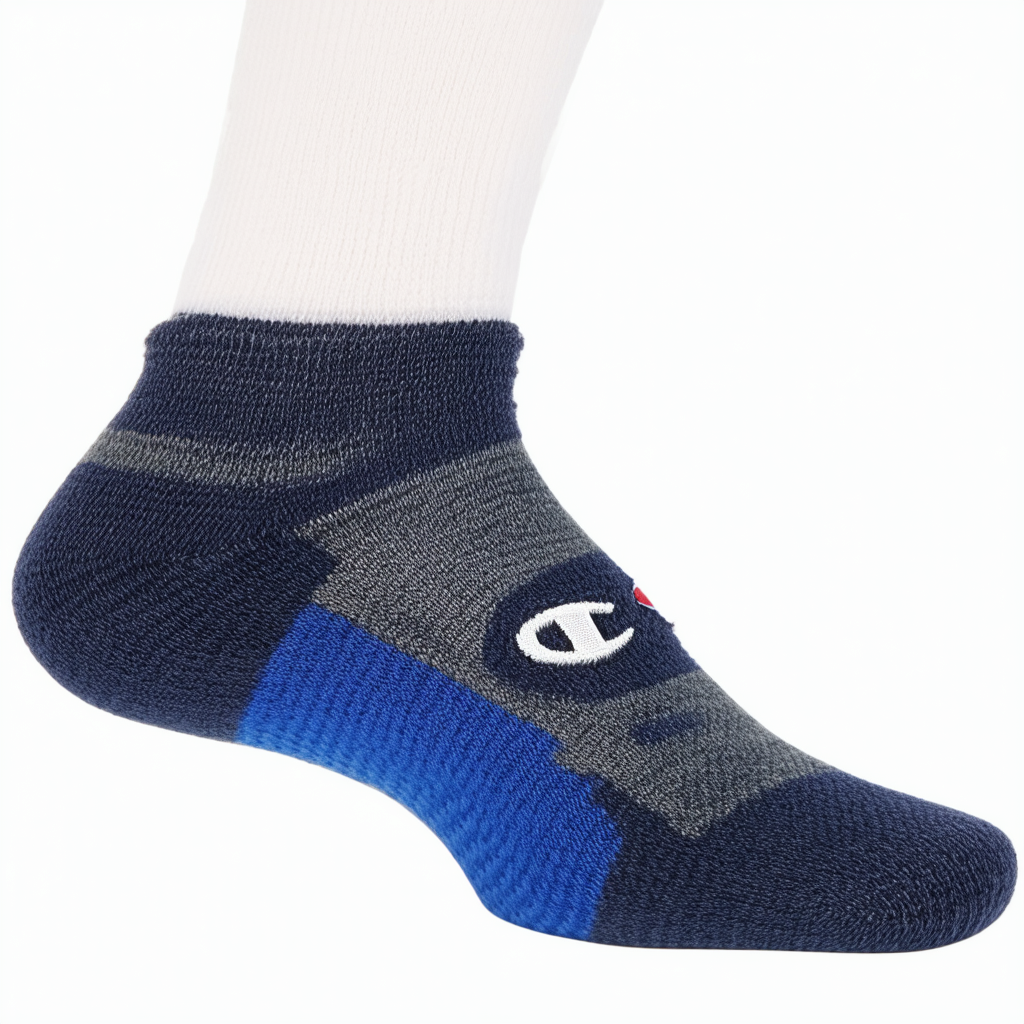Champion Boy's Rally Pro Big C Knit Sock Top Sneaker