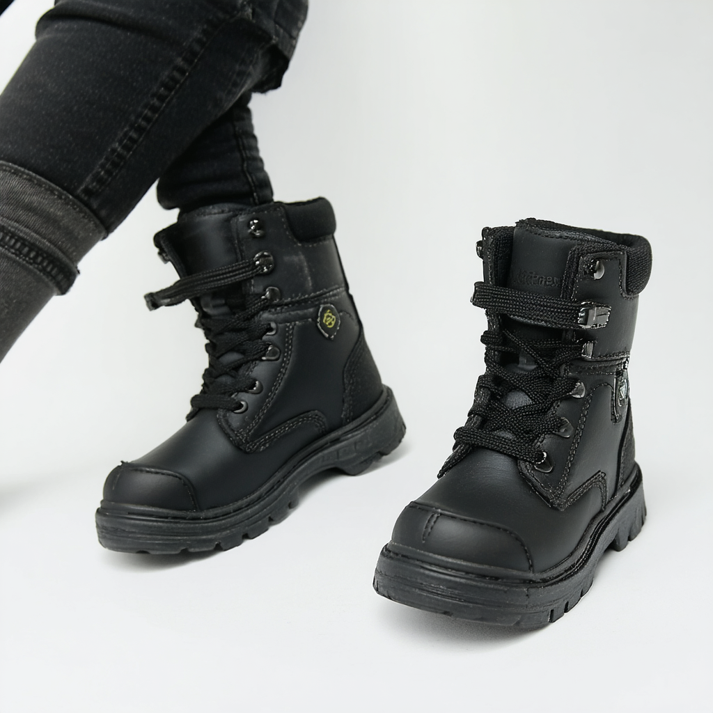 Skechers Kids' Welder Ludgrove Boot Pre/Grade School-Black