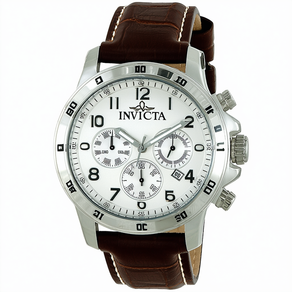 Invicta Men's 3017 II Collection Multifunction Leather Watch