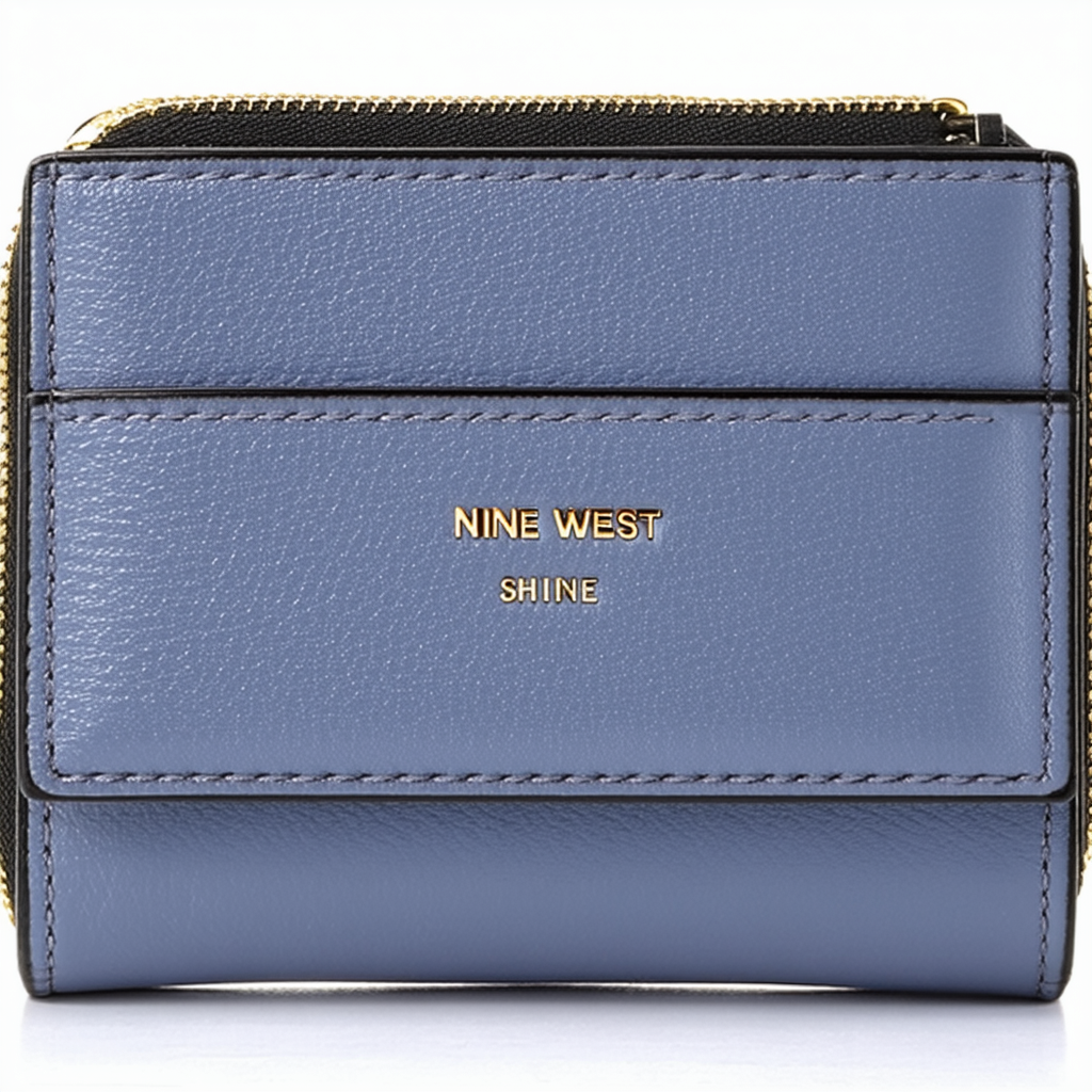 Nine West Shine Show Zip Around Wallet