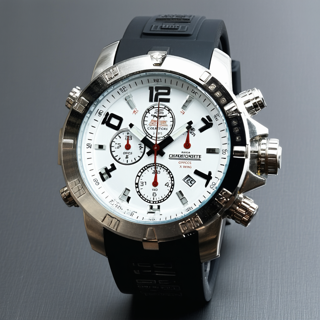 Invicta Men's 46mm Coalition Forces X-Wing Chronograph High Polish Silver Tone Stainless Steel Watch