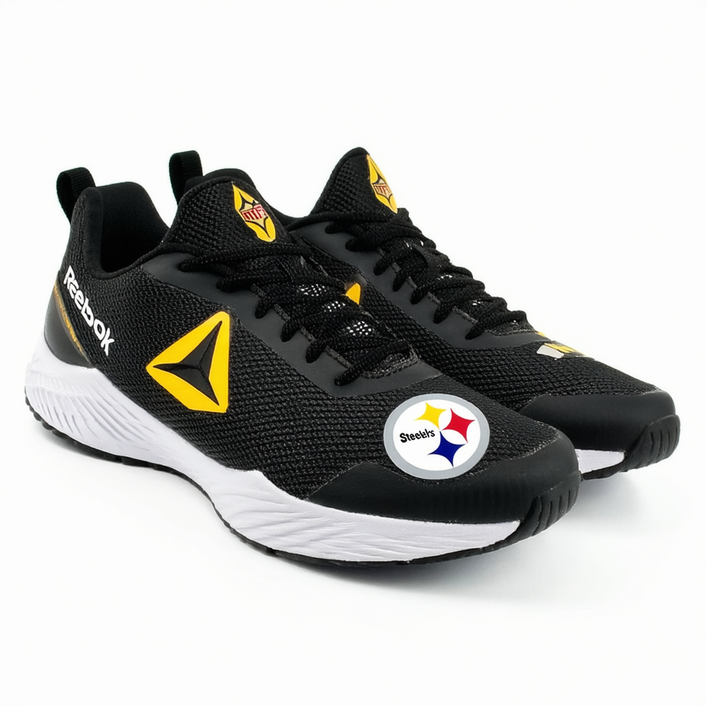 Reebok Men's NFL Steelers Recline Lining Sneaker