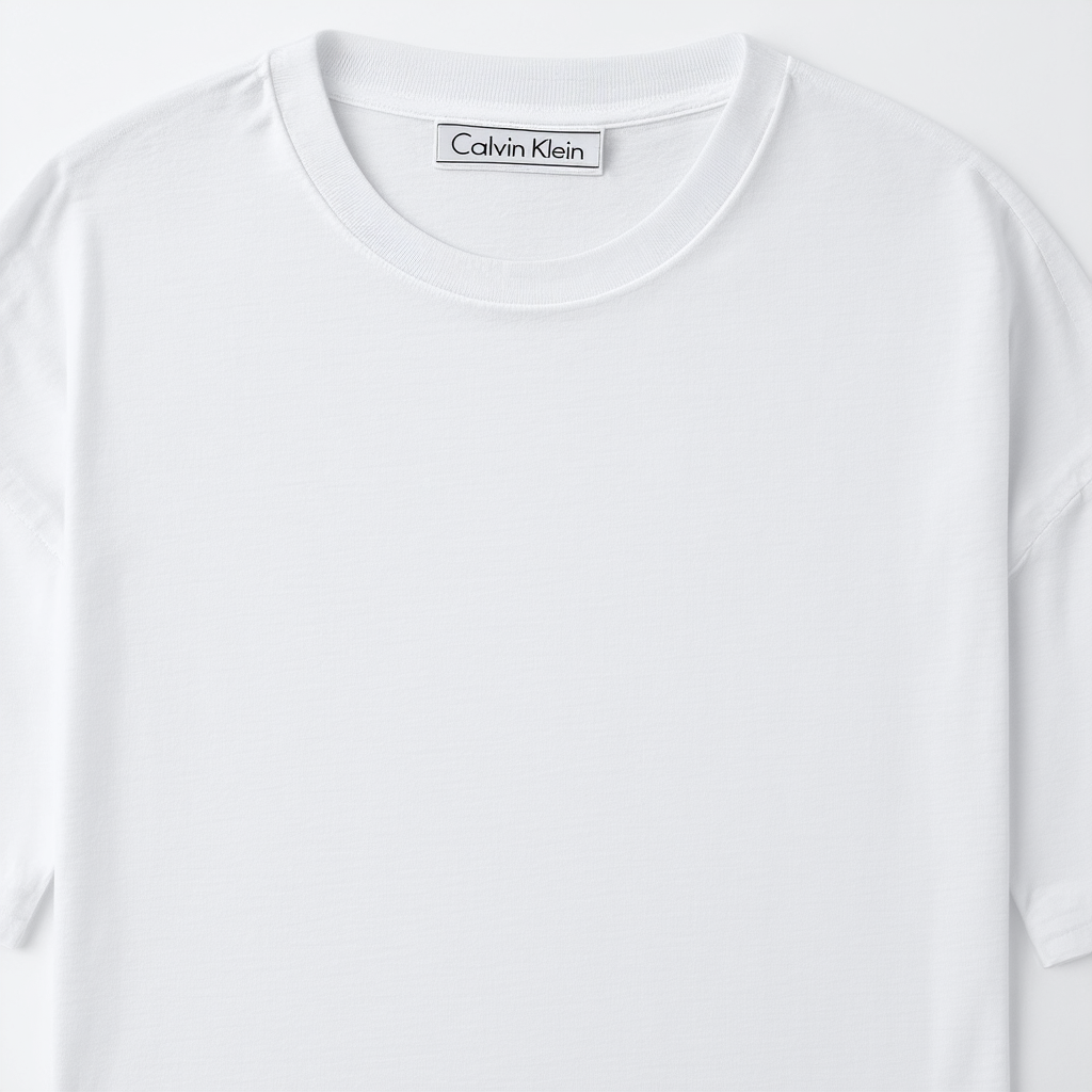Calvin Klein Women's Classic Crew Neck Jersey T-Shirt