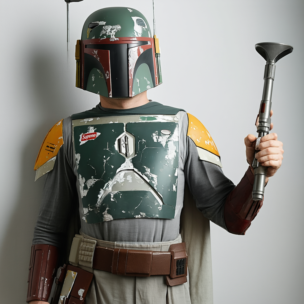 Supreme Collector's Edition Boba Fett Star Wars Costume for Men