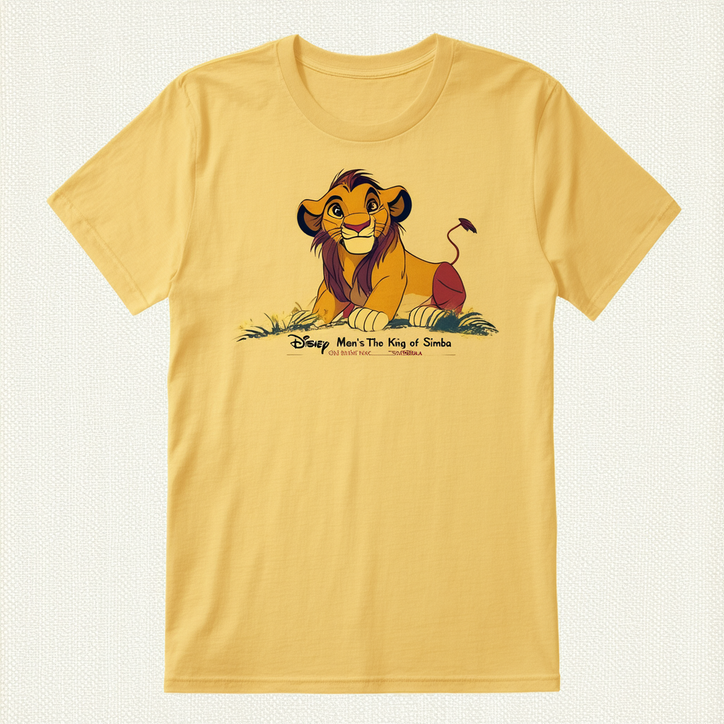 Disney Men's the Lion King Birth of Simba T-Shirt