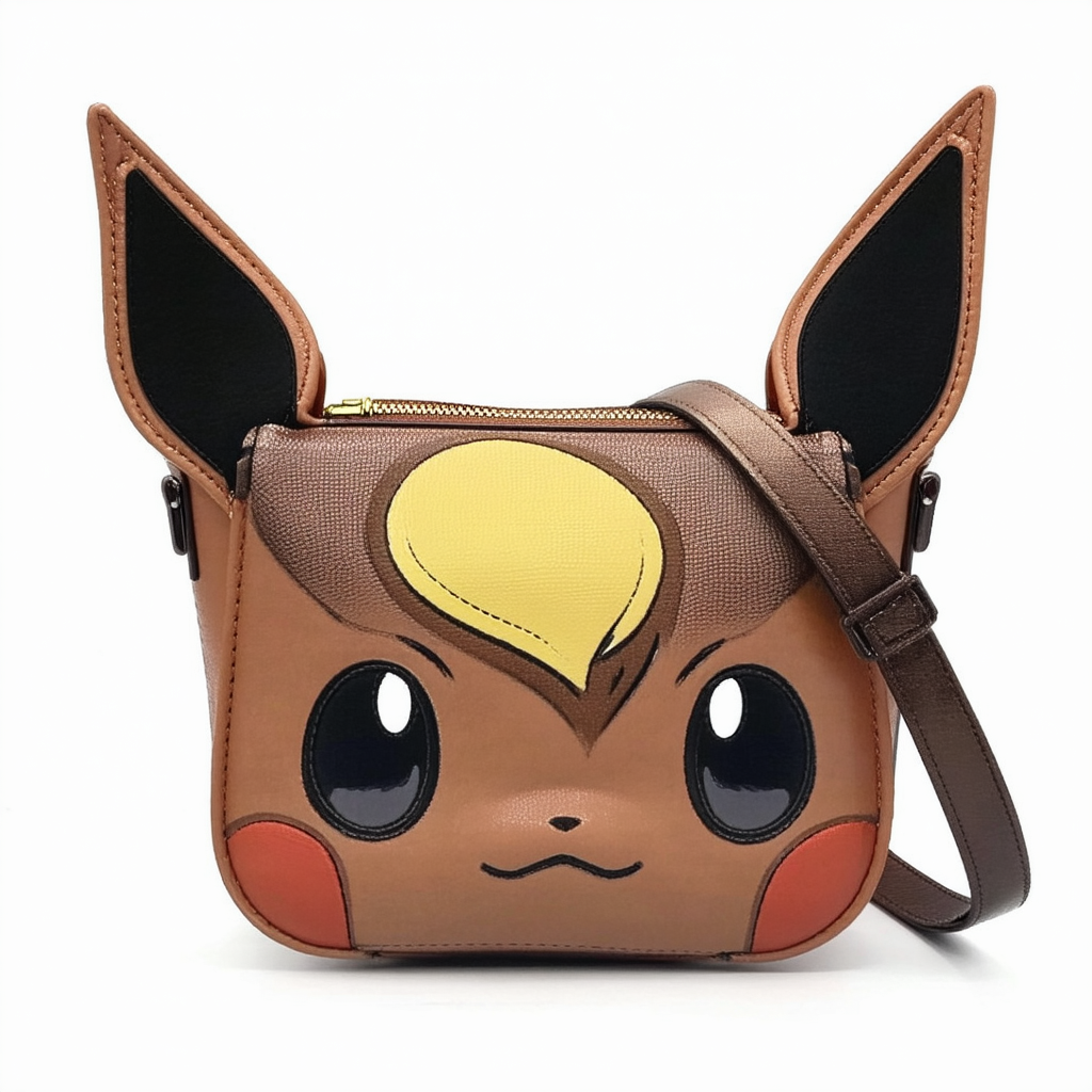 Loungefly Pokemon Eevee Cosplay Womens Double Strap Shoulder Bag Purse