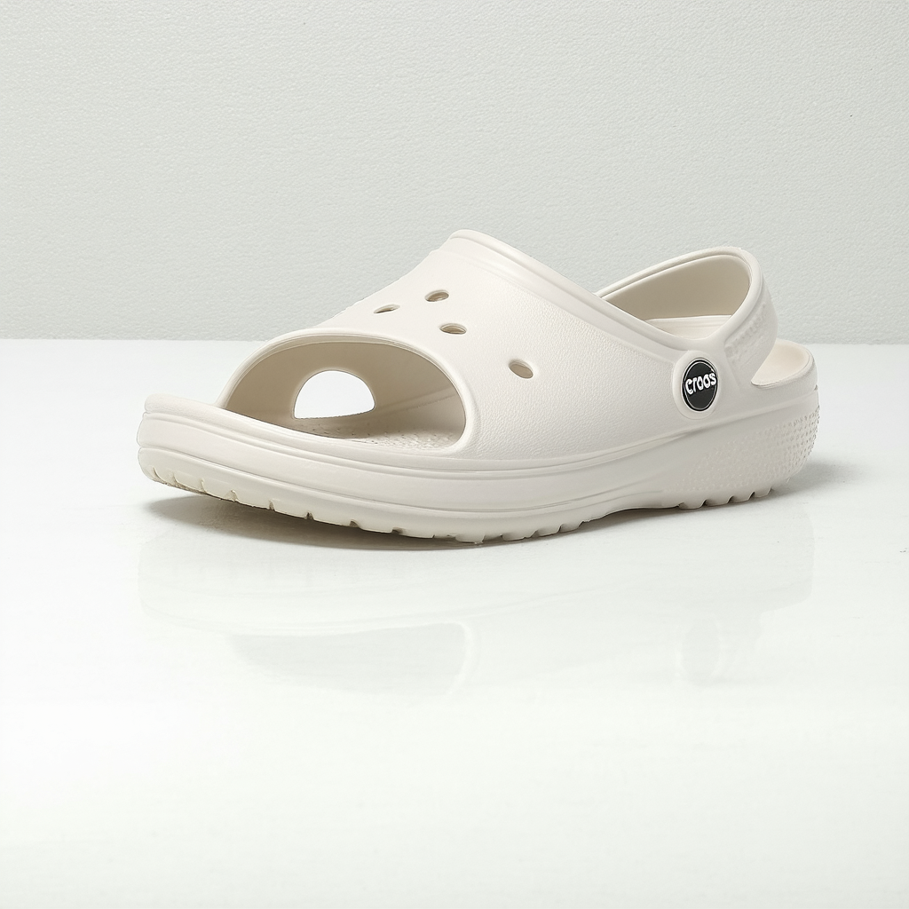 crocs Women's Isabella W Jelly Sandal, Oyster, 9 M US