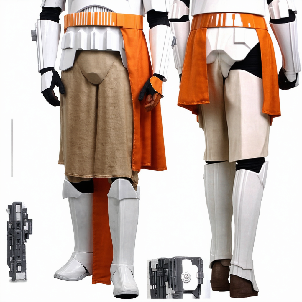 Rubie's Men's Star Wars: the Clone Wars, Deluxe Commander Cody Clone Trooper Costume