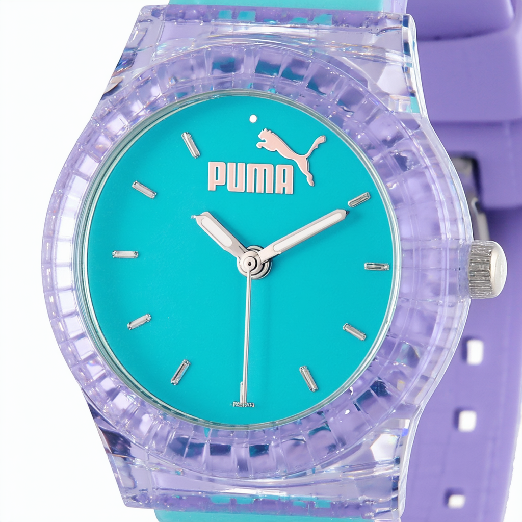 PUMA Women's PU910052003 Sportlifestyle Collection Pure Imagination Crystal Watch