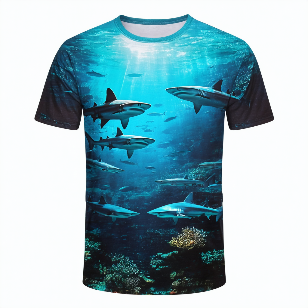 The Mountain Men's Reef Sharks Tee