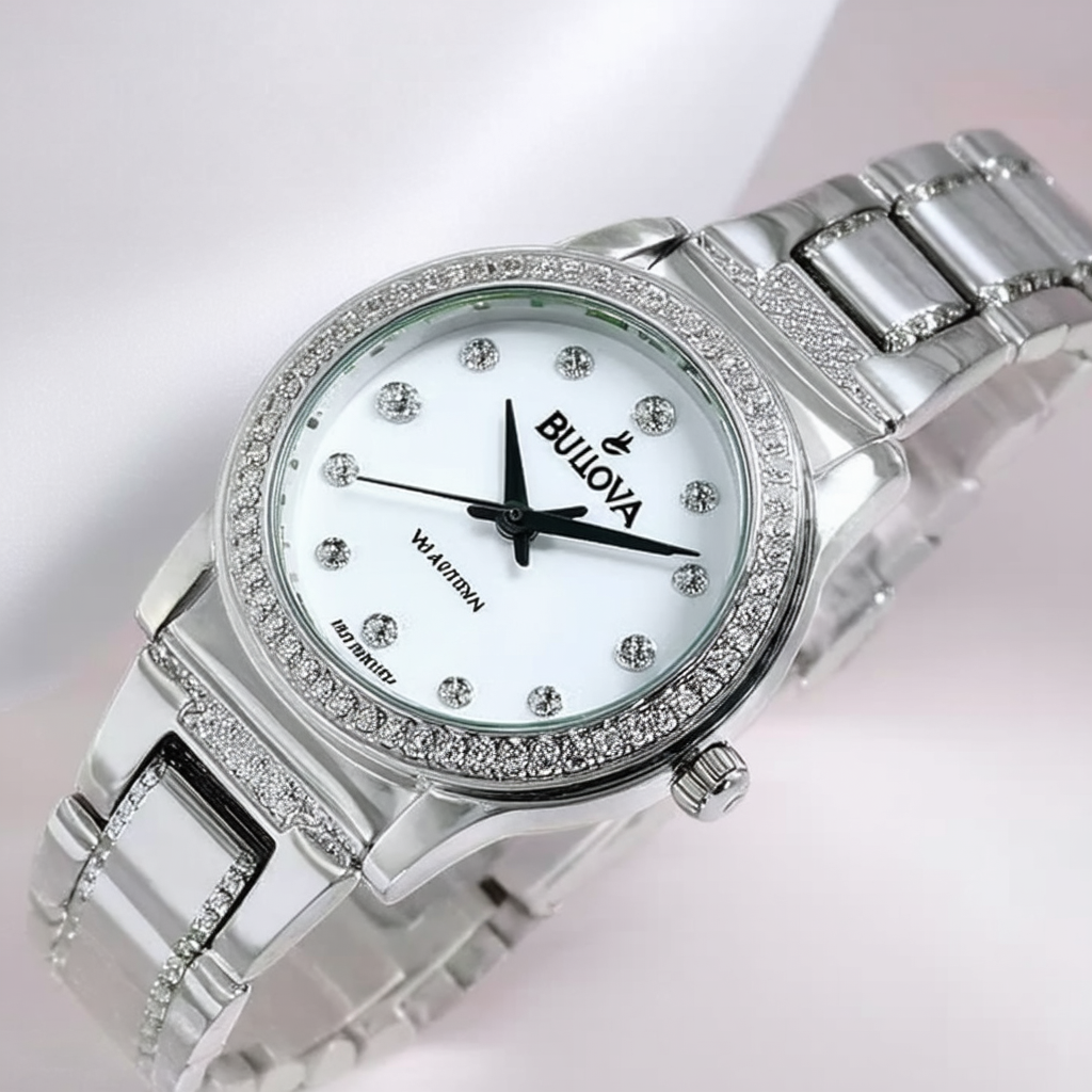 Bulova Women's 98T89 Crystal Watch