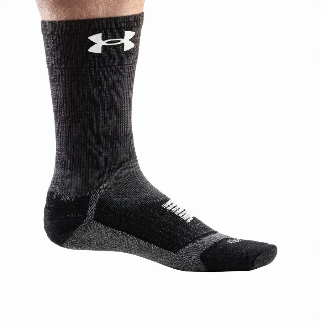 Under Armour unisex-adult Hitch Rugged Boot Socks, 1-pair
