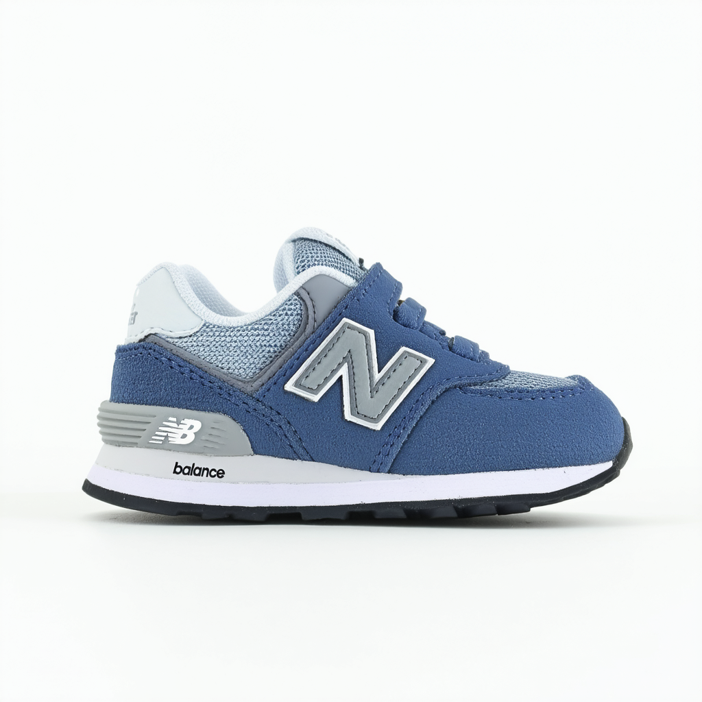 New Balance Unisex-Child 574 V1 New-b Hook and Loop Sneaker