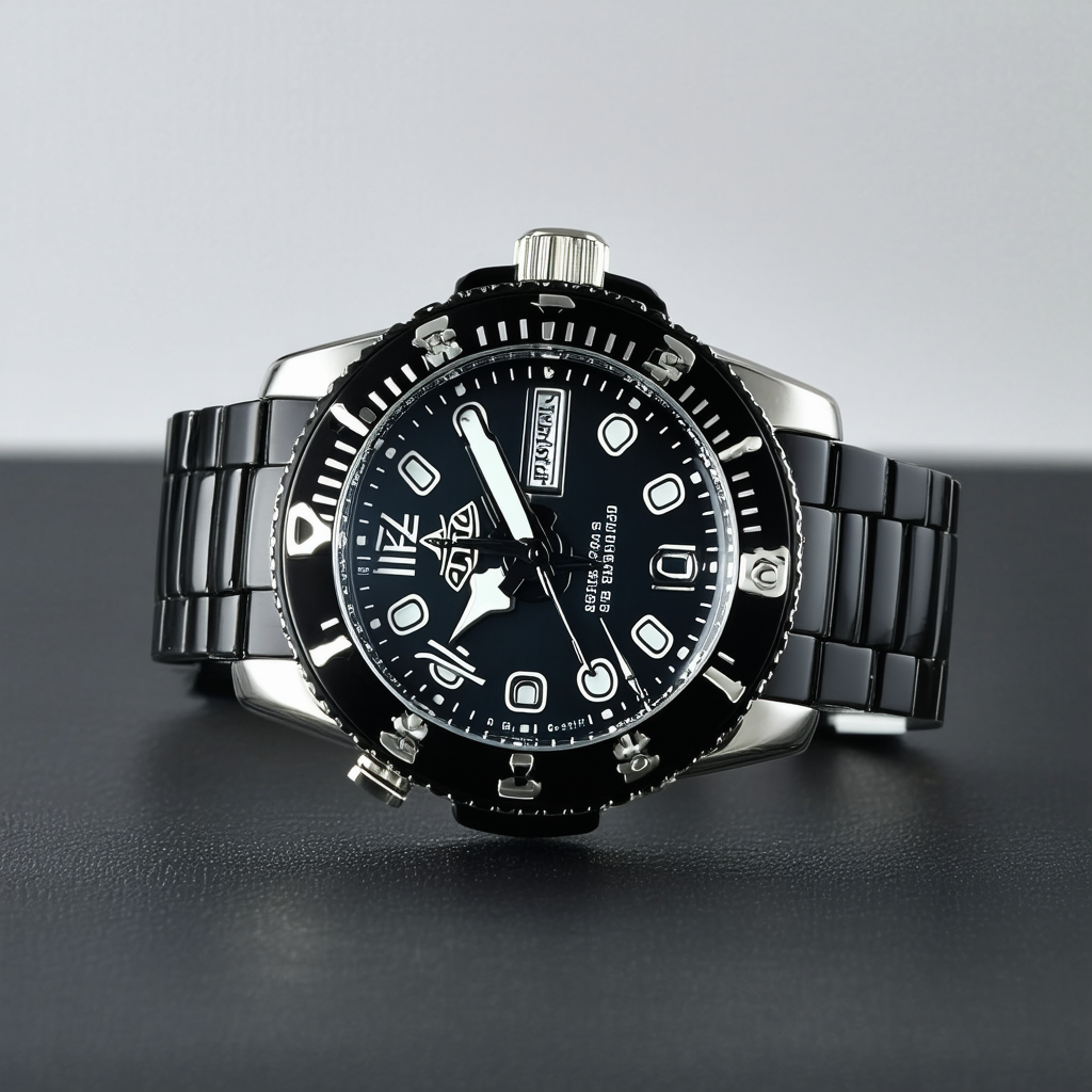Invicta Men's 22014 Russian Diver Analog Display Swiss Quartz Black Watch