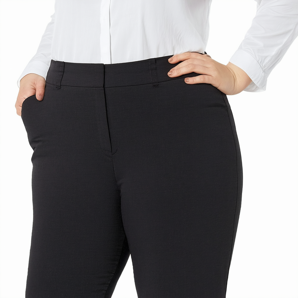 Calvin Klein Women's Petite Classic Fit Lux Pant