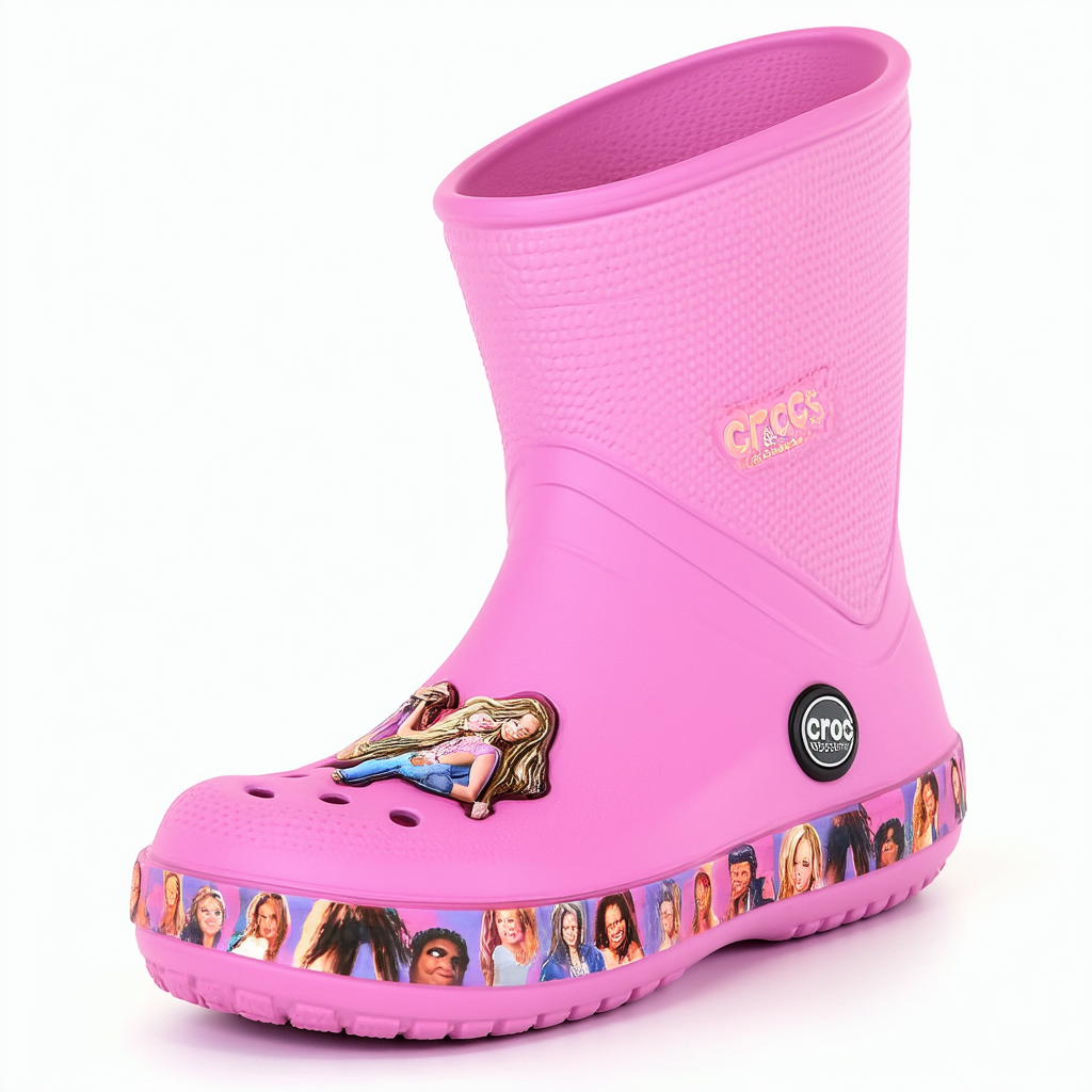 Crocs Junior Girls Hannah Montana Mary Jane