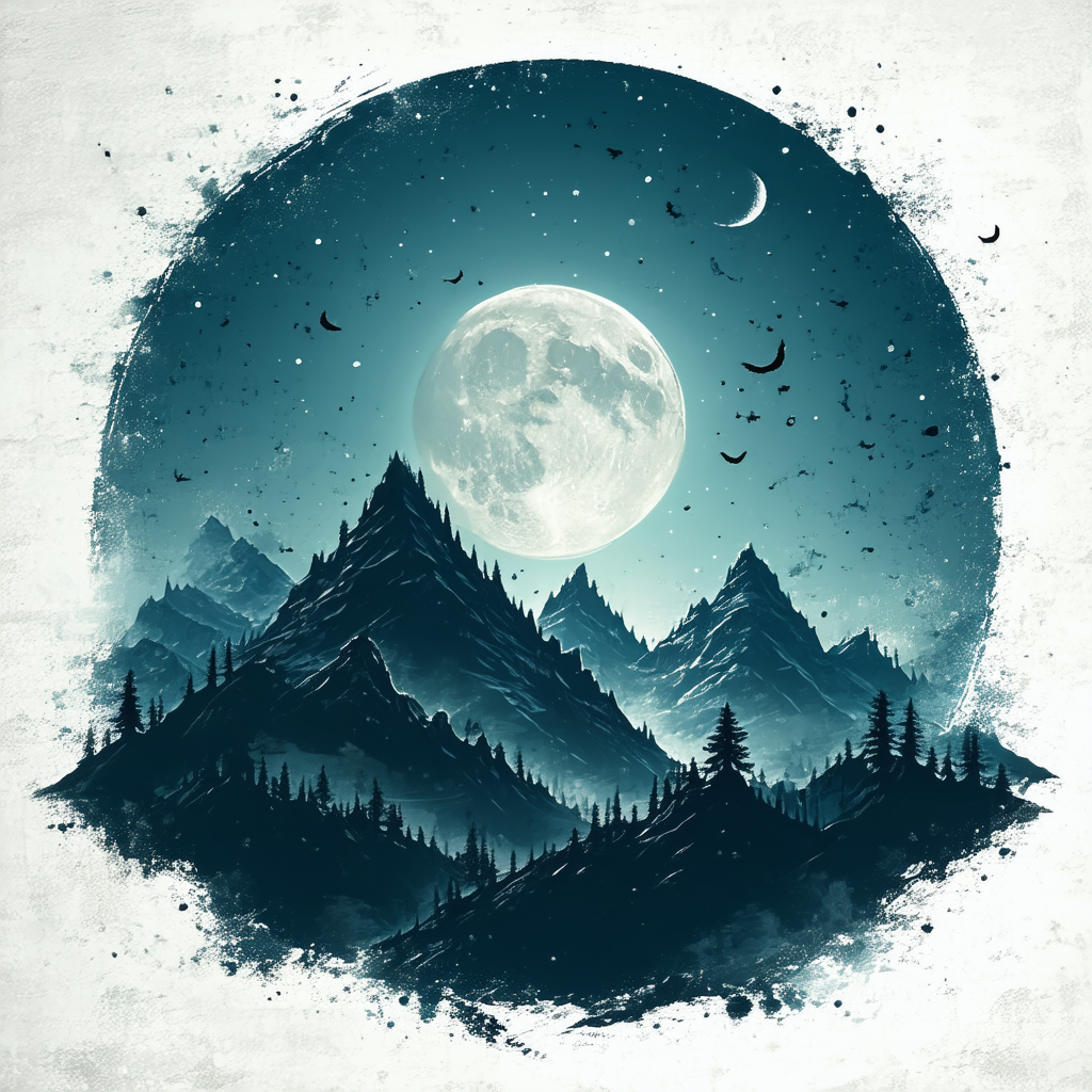 The Mountain Moonlit Zombie