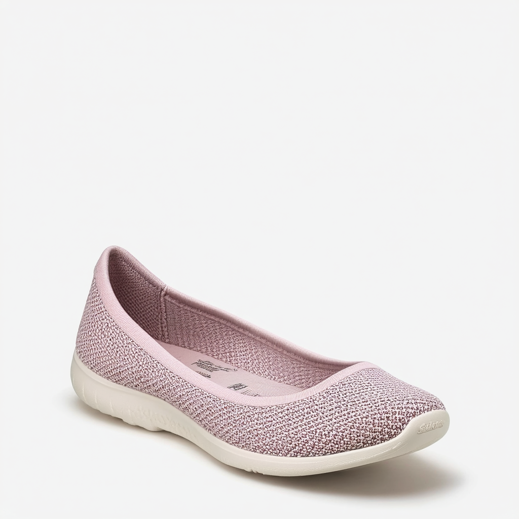 BOBS from Skechers Women's HeartTagalong Ballet Flat