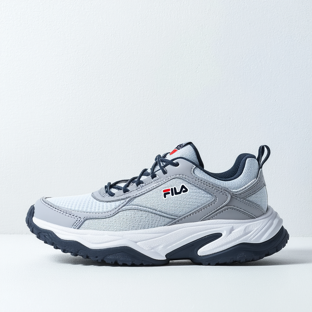 Fila Women's Dimension Track 2 Energized Mesh, Man-Made, Rubber Running Sneakers
