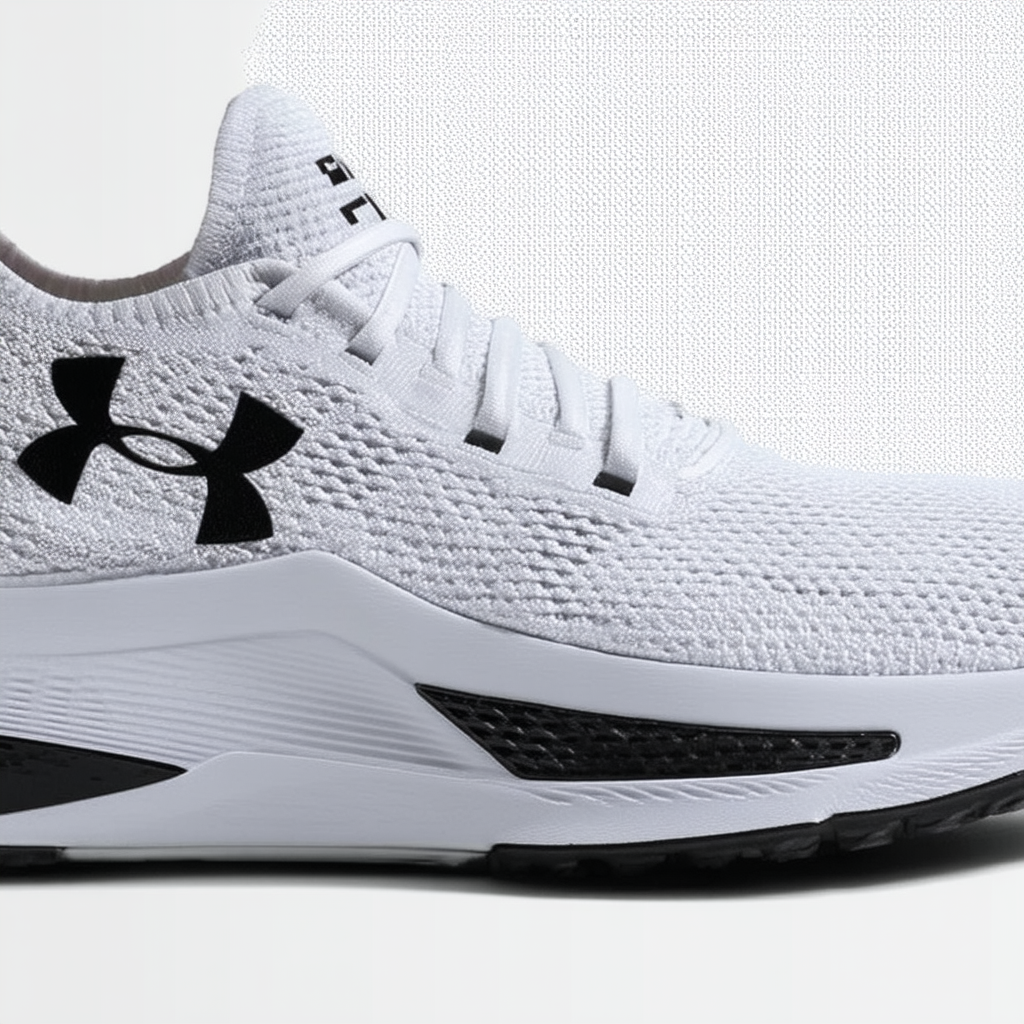 Under Armour Unisex's Speedform Miler Pro Athletic Shoe, White (100)/Black, 11