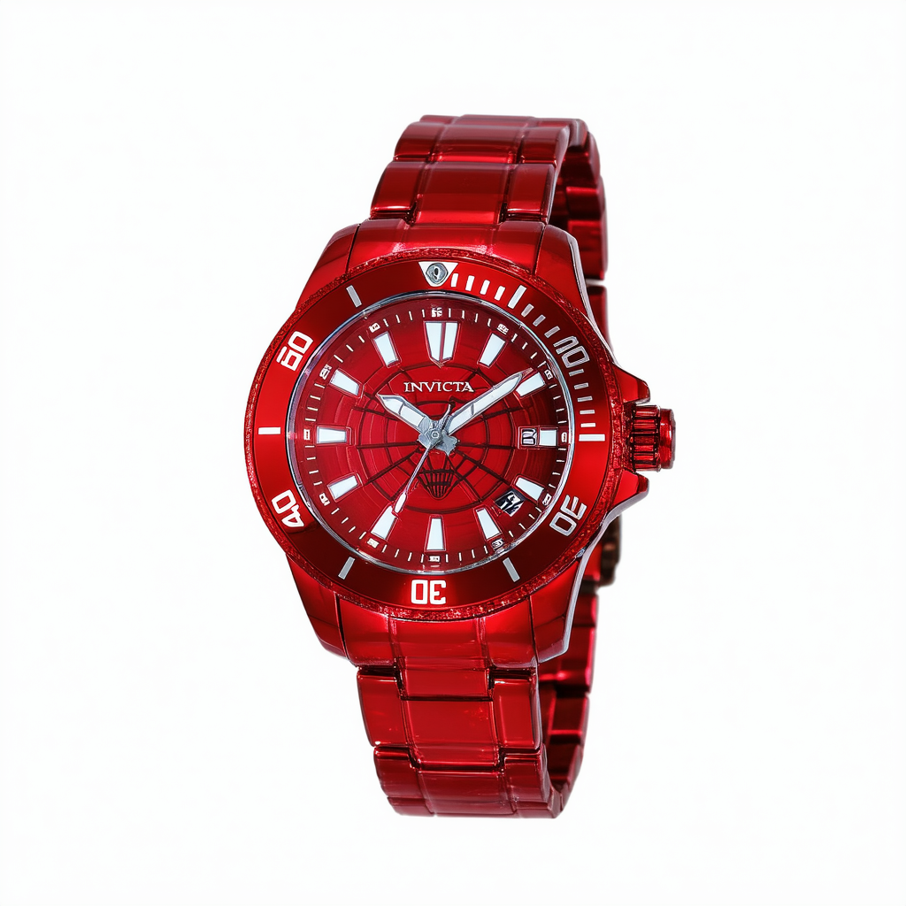 Invicta Iron Man Men's 26906 Marvel Analog Display Quartz Red Watch